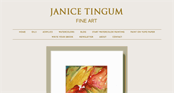 Desktop Screenshot of janicetingum.com